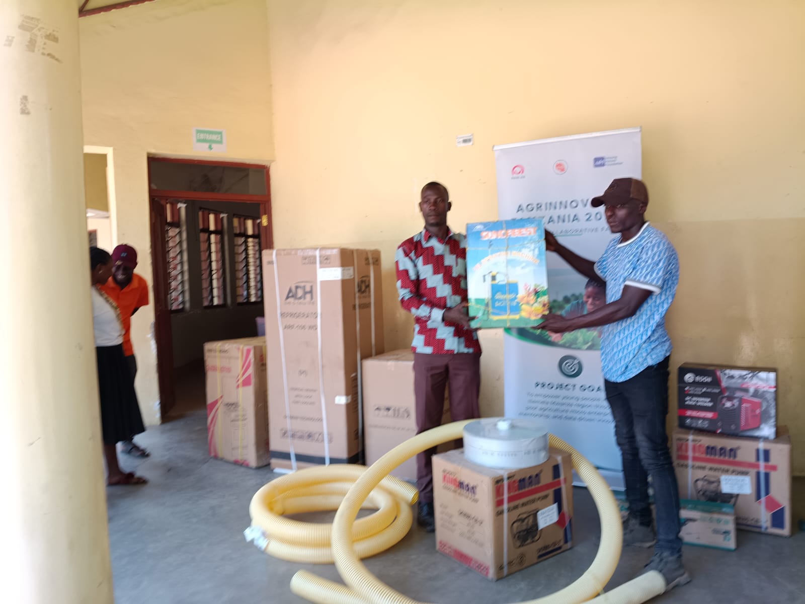 AgriInnovate Tanzania β equipment delivered in Tanzania