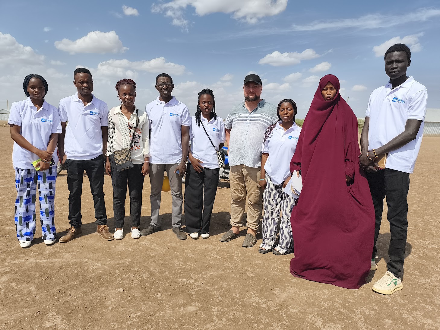 Equipment and field work in Tanzania